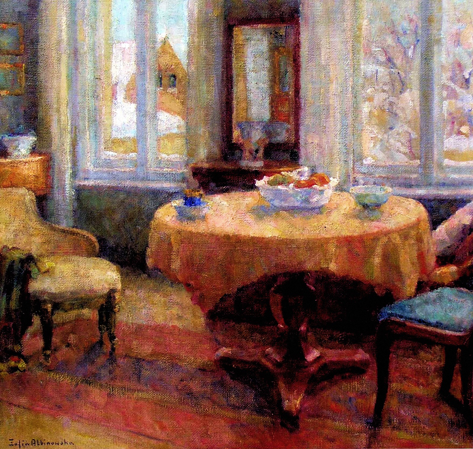 00 Sofiya Albinovskaya-Minkevich. A Frozen Day. 1963