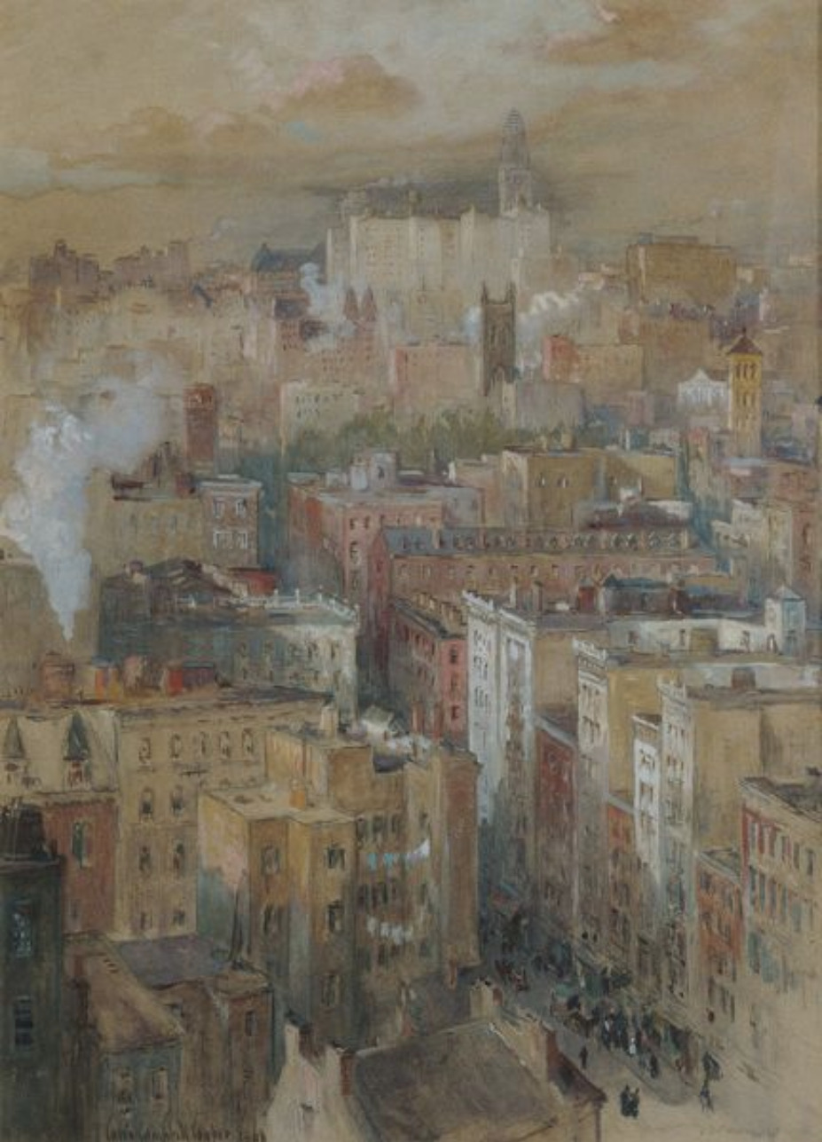 Colin Campbell Cooper View of New York City American The Met